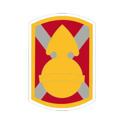 107th Artillery Brigade (U.S. Army) STICKER Vinyl Kiss-Cut Decal 4 Inch White - The Sticker Space
