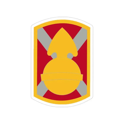 107th Artillery Brigade (U.S. Army) Transparent STICKER Die-Cut Vinyl Decal 4 Inch - The Sticker Space