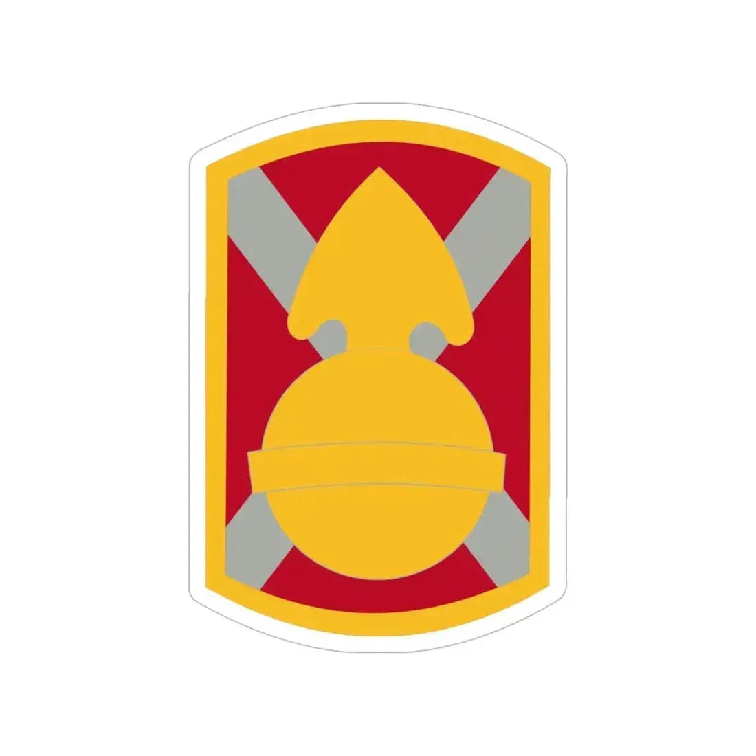 107th Artillery Brigade (U.S. Army) Transparent STICKER Die-Cut Vinyl Decal - The Sticker Space