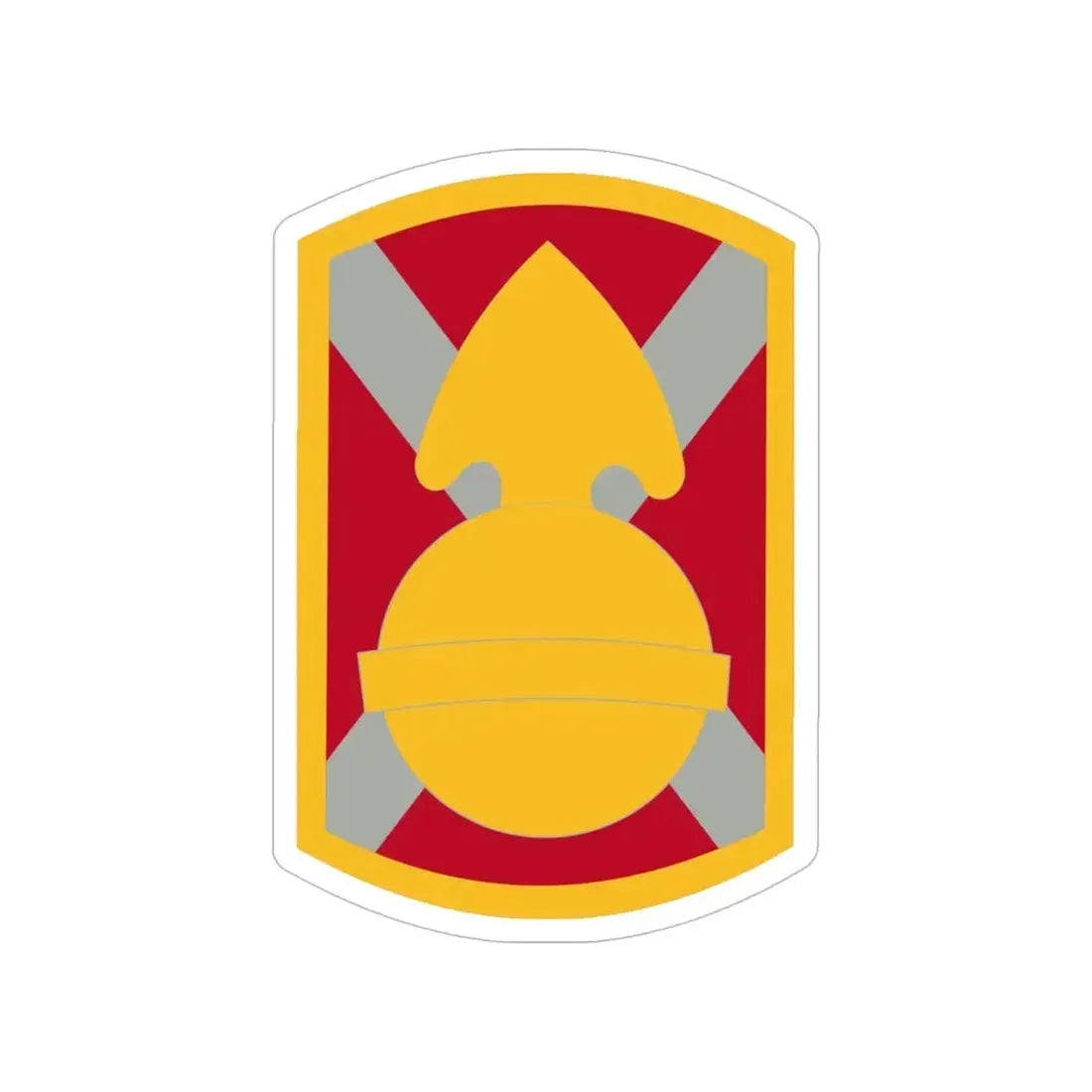 107th Artillery Brigade (U.S. Army) Transparent STICKER Die-Cut Vinyl Decal - The Sticker Space