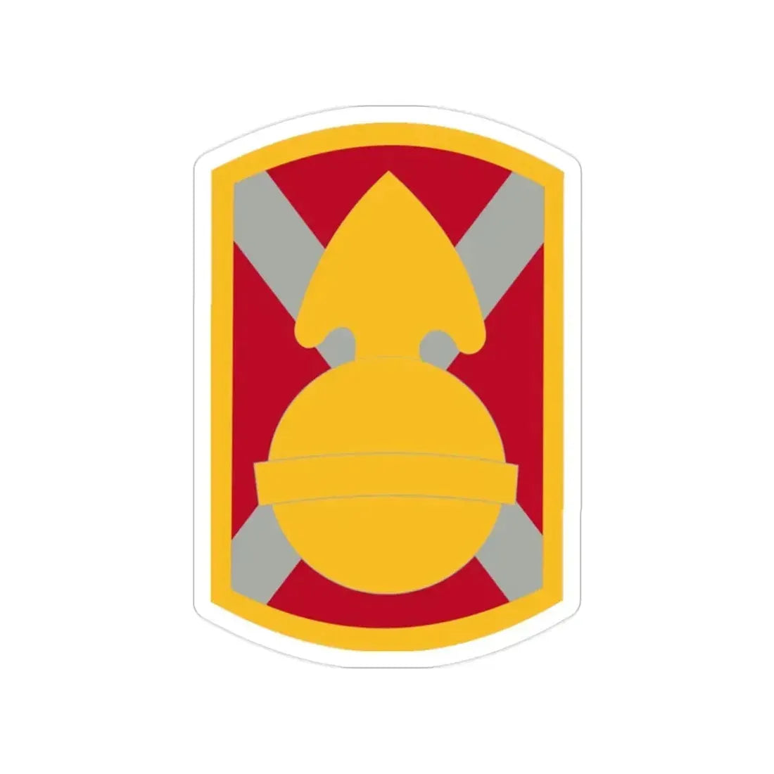 107th Artillery Brigade (U.S. Army) Transparent STICKER Die-Cut Vinyl Decal - The Sticker Space