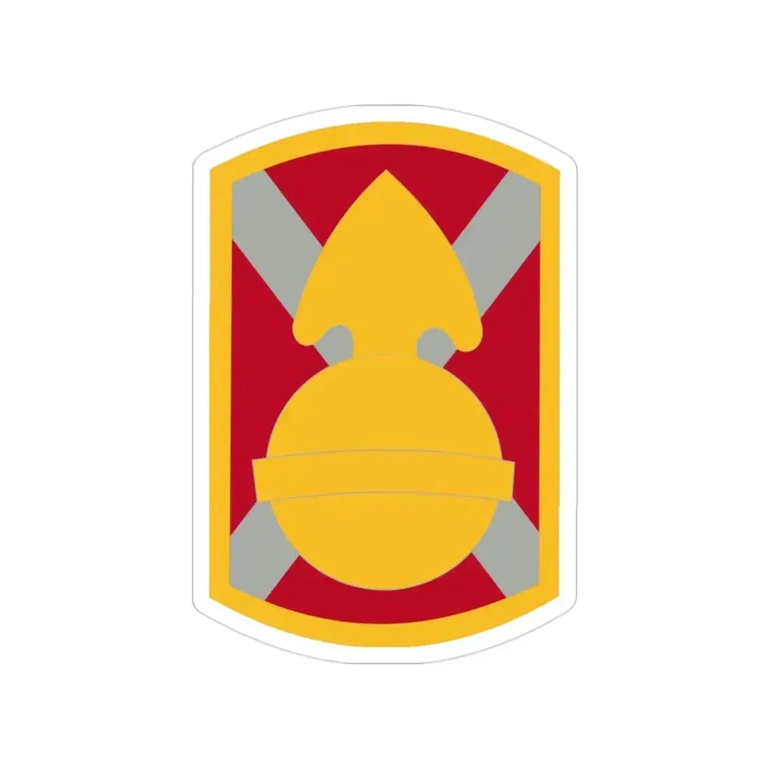 107th Artillery Brigade (U.S. Army) Transparent STICKER Die-Cut Vinyl Decal - The Sticker Space