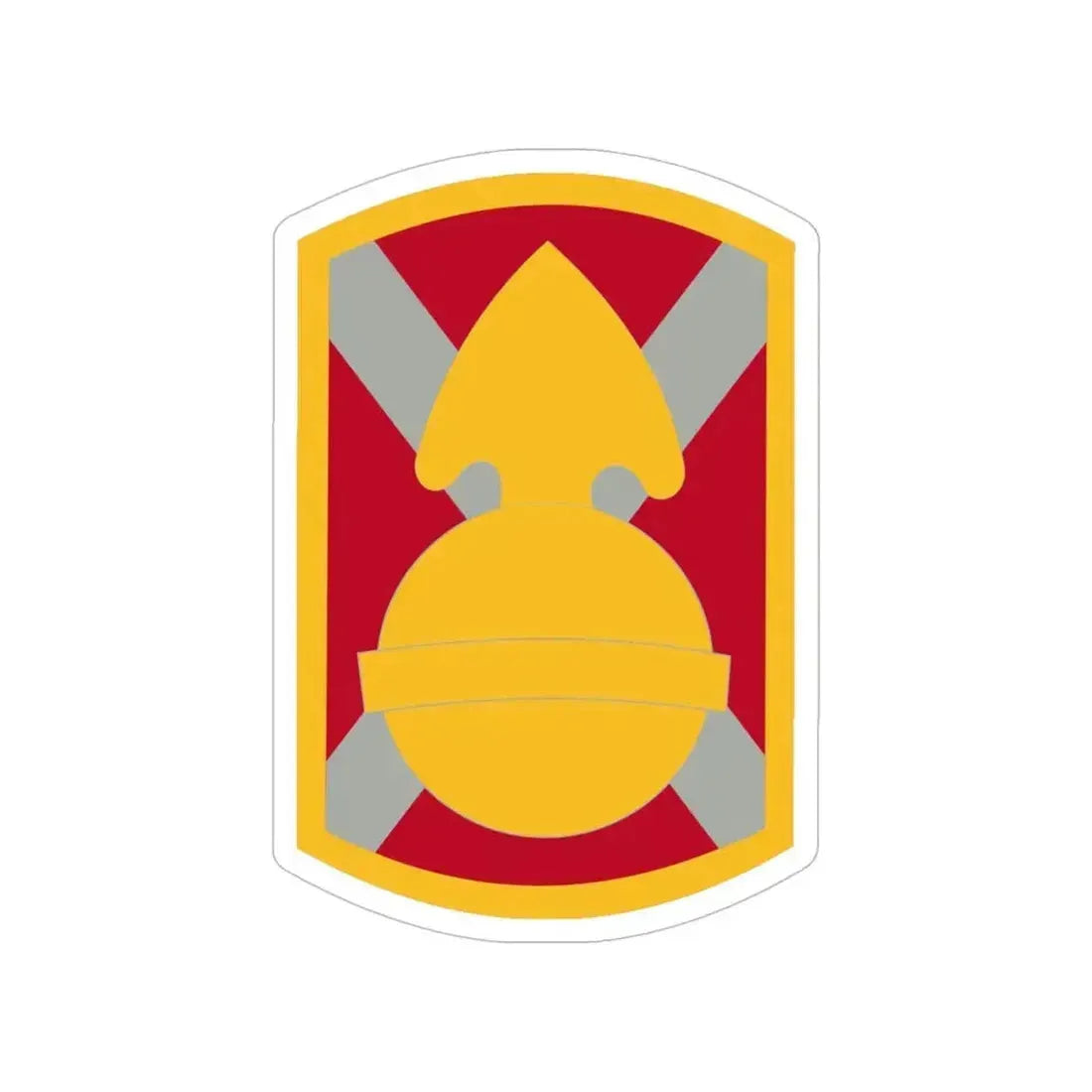 107th Artillery Brigade (U.S. Army) Transparent STICKER Die-Cut Vinyl Decal - The Sticker Space