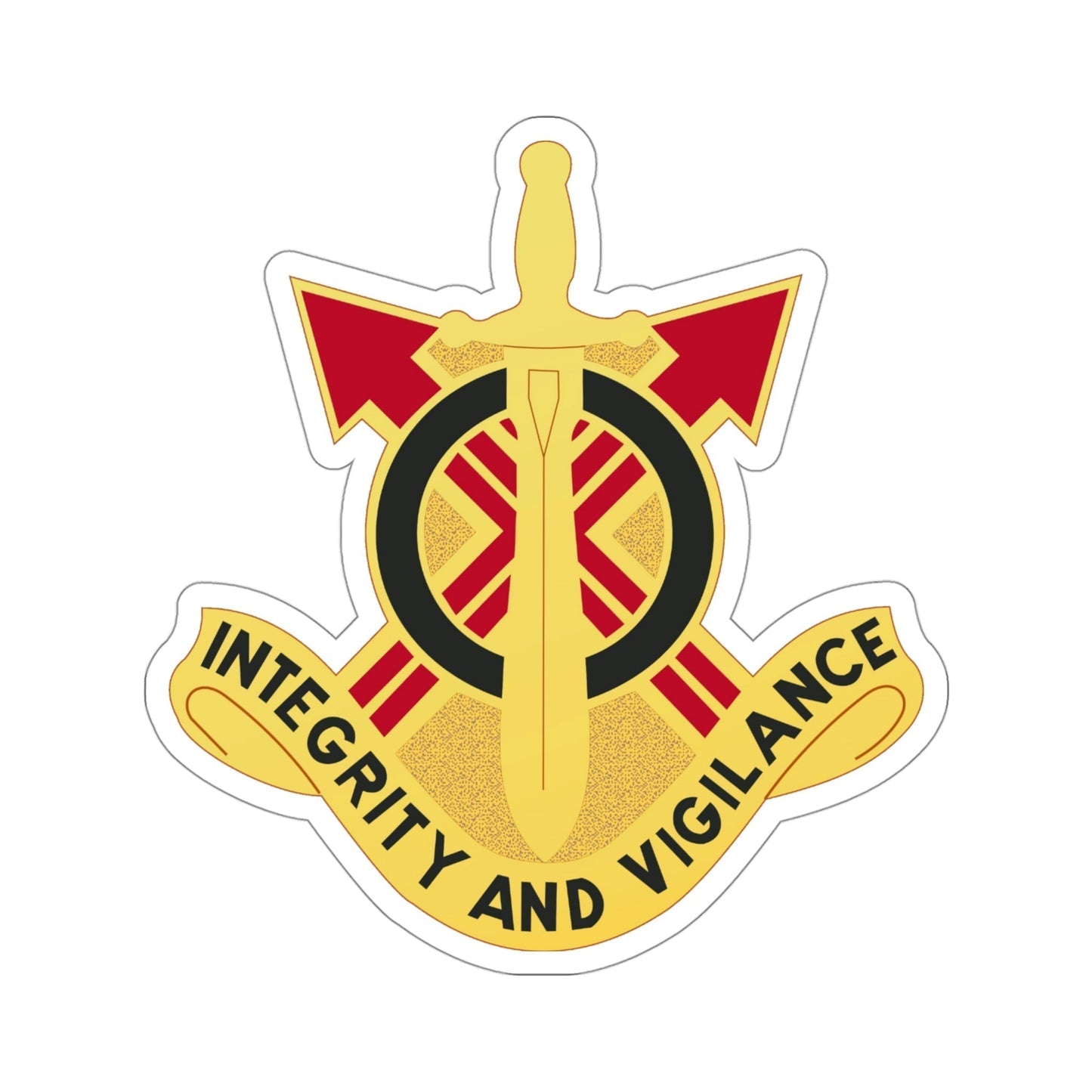 107th Artillery Group (U.S. Army) STICKER Vinyl Die-Cut Decal-4 Inch-The Sticker Space