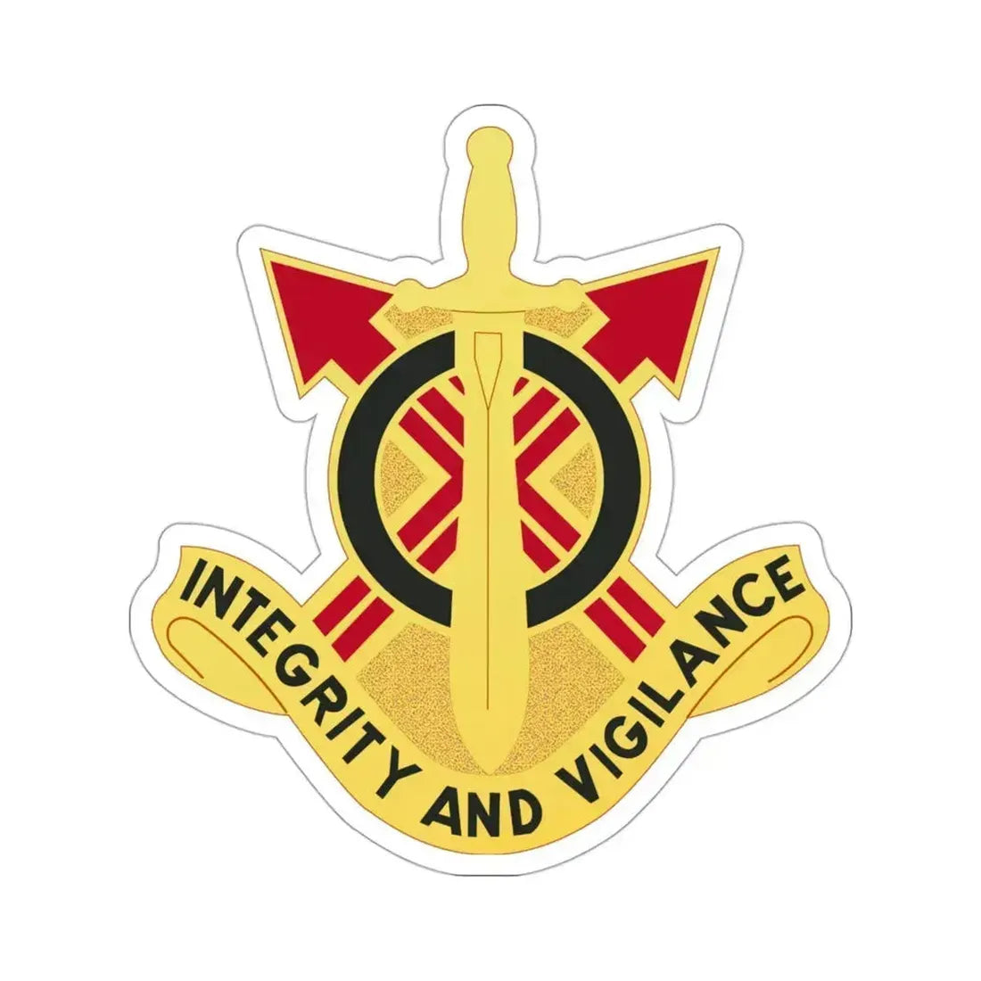 107th Artillery Group (U.S. Army) STICKER Vinyl Die-Cut Decal 3 Inch - The Sticker Space