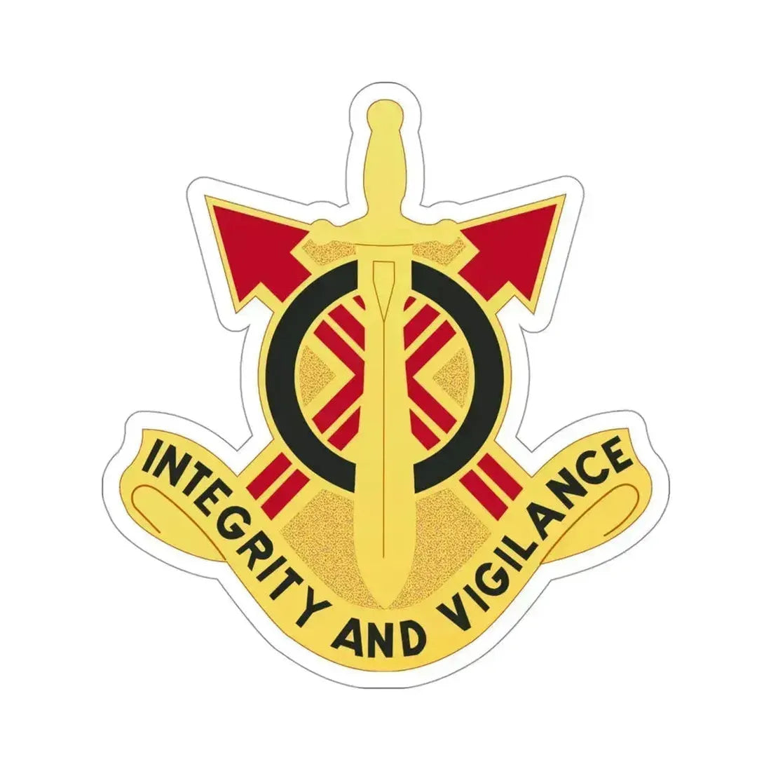 107th Artillery Group (U.S. Army) STICKER Vinyl Die-Cut Decal 4 Inch - The Sticker Space