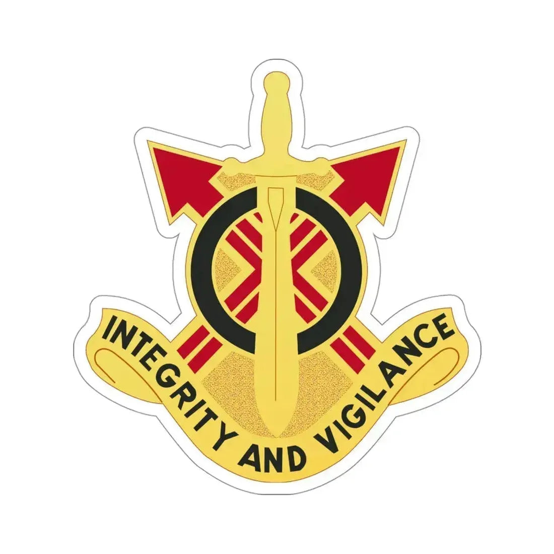 107th Artillery Group (U.S. Army) STICKER Vinyl Die-Cut Decal 4 Inch - The Sticker Space