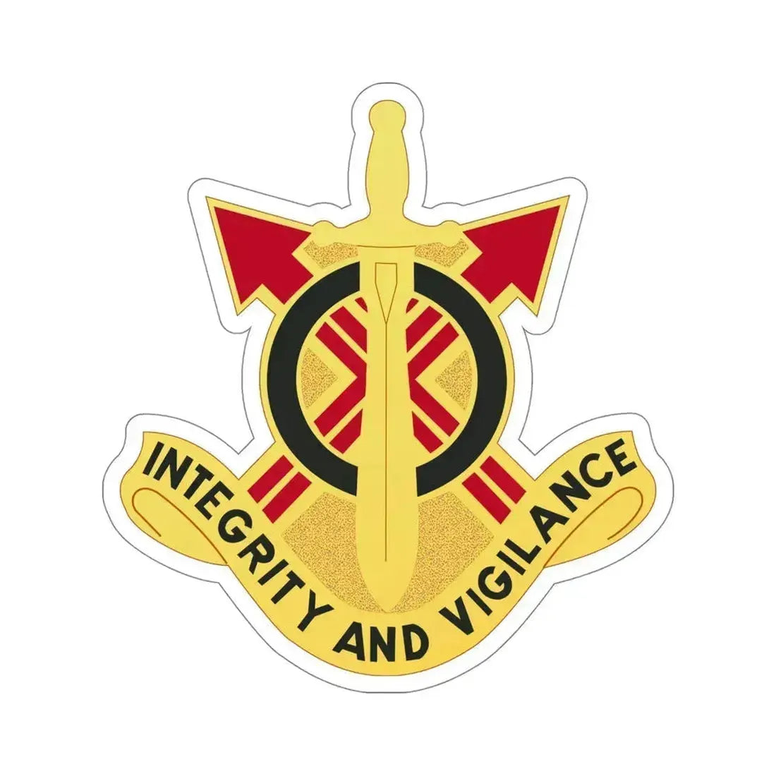 107th Artillery Group (U.S. Army) STICKER Vinyl Die-Cut Decal 5 Inch - The Sticker Space