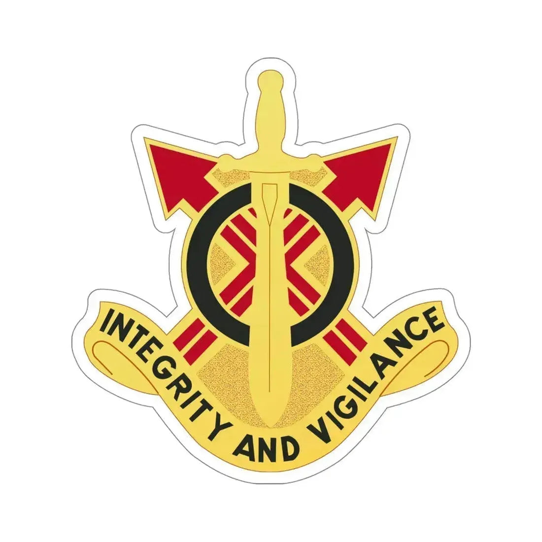 107th Artillery Group (U.S. Army) STICKER Vinyl Die-Cut Decal 5 Inch - The Sticker Space