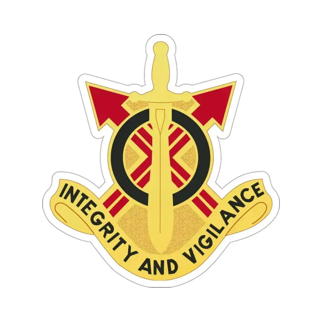 107th Artillery Group (U.S. Army) STICKER Vinyl Die-Cut Decal - The Sticker Space