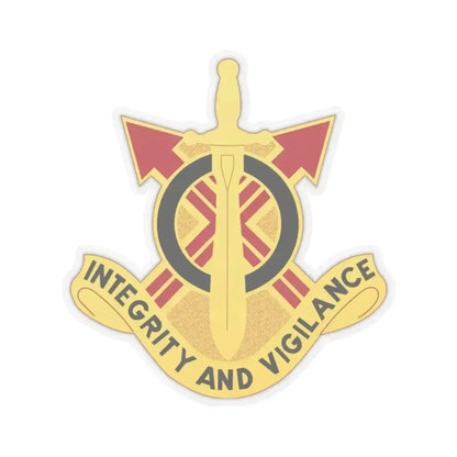 107th Artillery Group (U.S. Army) STICKER Vinyl Kiss-Cut Decal 2 Inch Transparent - The Sticker Space