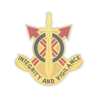107th Artillery Group (U.S. Army) STICKER Vinyl Kiss-Cut Decal 4 Inch Transparent - The Sticker Space