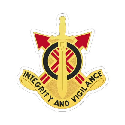 107th Artillery Group (U.S. Army) STICKER Vinyl Kiss-Cut Decal 6 Inch White - The Sticker Space