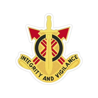 107th Artillery Group (U.S. Army) Transparent STICKER Die-Cut Vinyl Decal 5 Inch - The Sticker Space