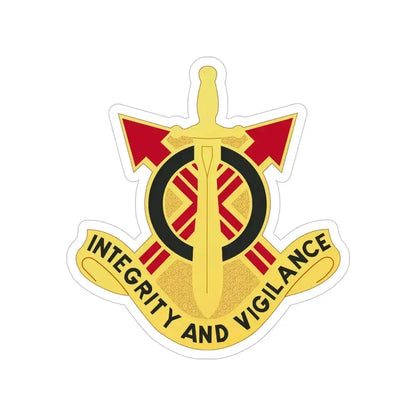 107th Artillery Group (U.S. Army) Transparent STICKER Die-Cut Vinyl Decal - The Sticker Space