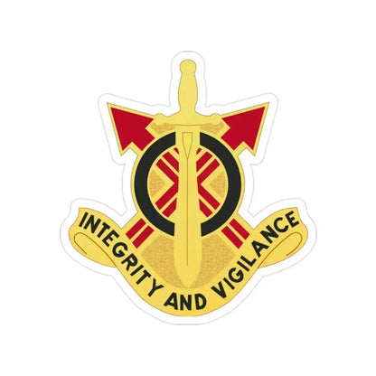 107th Artillery Group (U.S. Army) Transparent STICKER Die-Cut Vinyl Decal - The Sticker Space