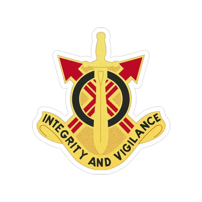 107th Artillery Group (U.S. Army) Transparent STICKER Die-Cut Vinyl Decal - The Sticker Space