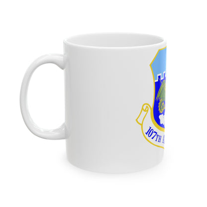 107th Attack Wing (U.S. Air Force) White Coffee Mug-The Sticker Space