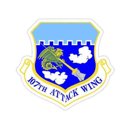107th Attack Wing (U.S. Air Force) STICKER Vinyl Die-Cut Decal 2 Inch - The Sticker Space
