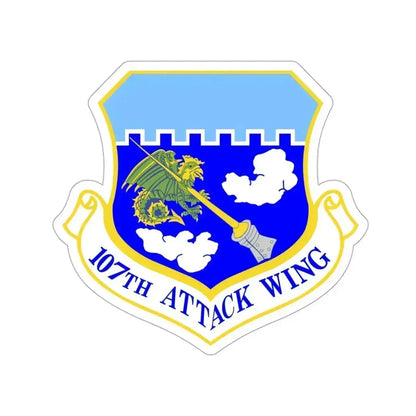107th Attack Wing (U.S. Air Force) STICKER Vinyl Die-Cut Decal 3 Inch - The Sticker Space