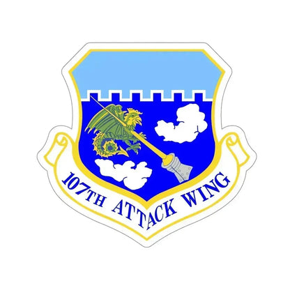 107th Attack Wing (U.S. Air Force) STICKER Vinyl Die-Cut Decal 5 Inch - The Sticker Space