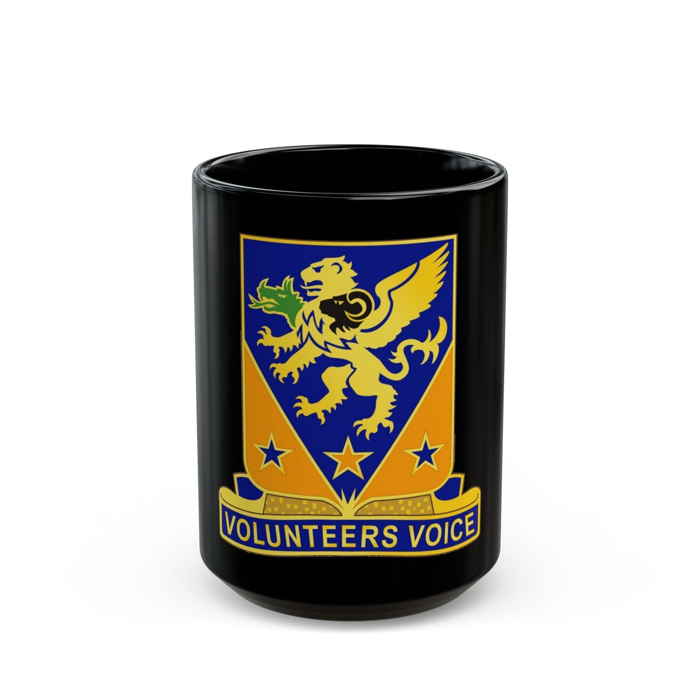 107th Aviation Regiment (U.S. Army) Black Coffee Mug-15oz-The Sticker Space