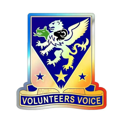 107th Aviation Regiment (U.S. Army) Holographic STICKER Die-Cut Vinyl Decal - The Sticker Space