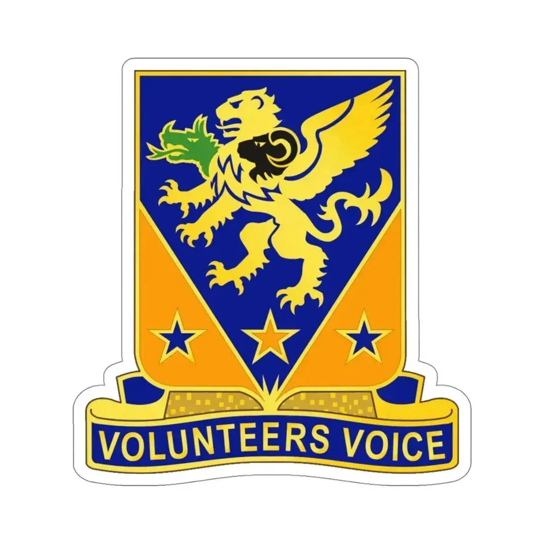 107th Aviation Regiment (U.S. Army) STICKER Vinyl Die-Cut Decal 5 Inch - The Sticker Space