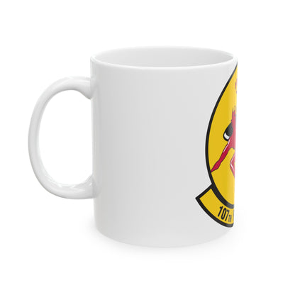 107th Fighter Squadron (U.S. Air Force) White Coffee Mug-The Sticker Space