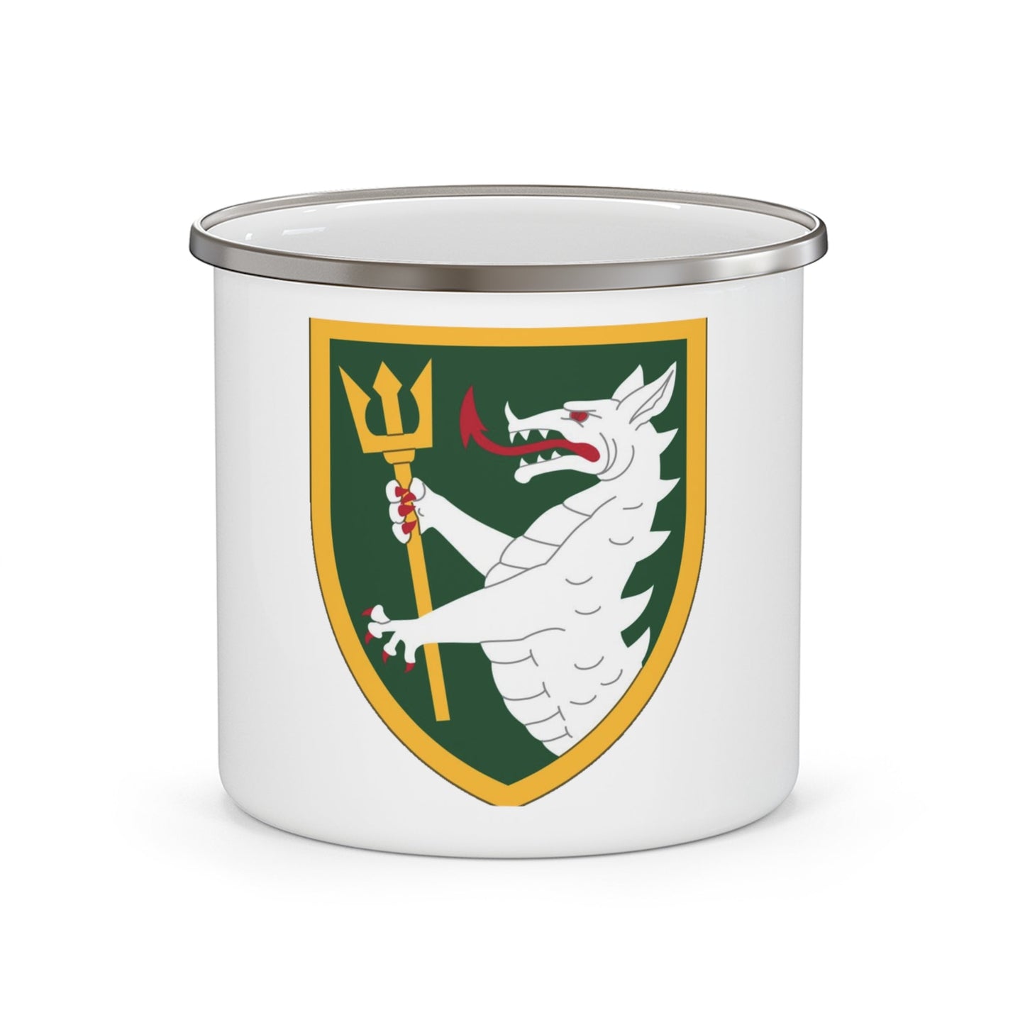 108 Armored Cavalry Regiment (U.S. Army) 12oz Enamel Mug-12oz-The Sticker Space