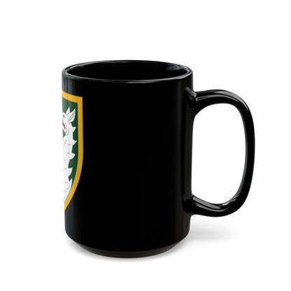 108 Armored Cavalry Regiment (U.S. Army) Black Coffee Mug-The Sticker Space