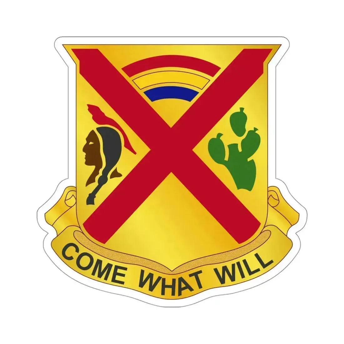 108 Cavalry Regiment (U.S. Army) STICKER Vinyl Die-Cut Decal - The Sticker Space