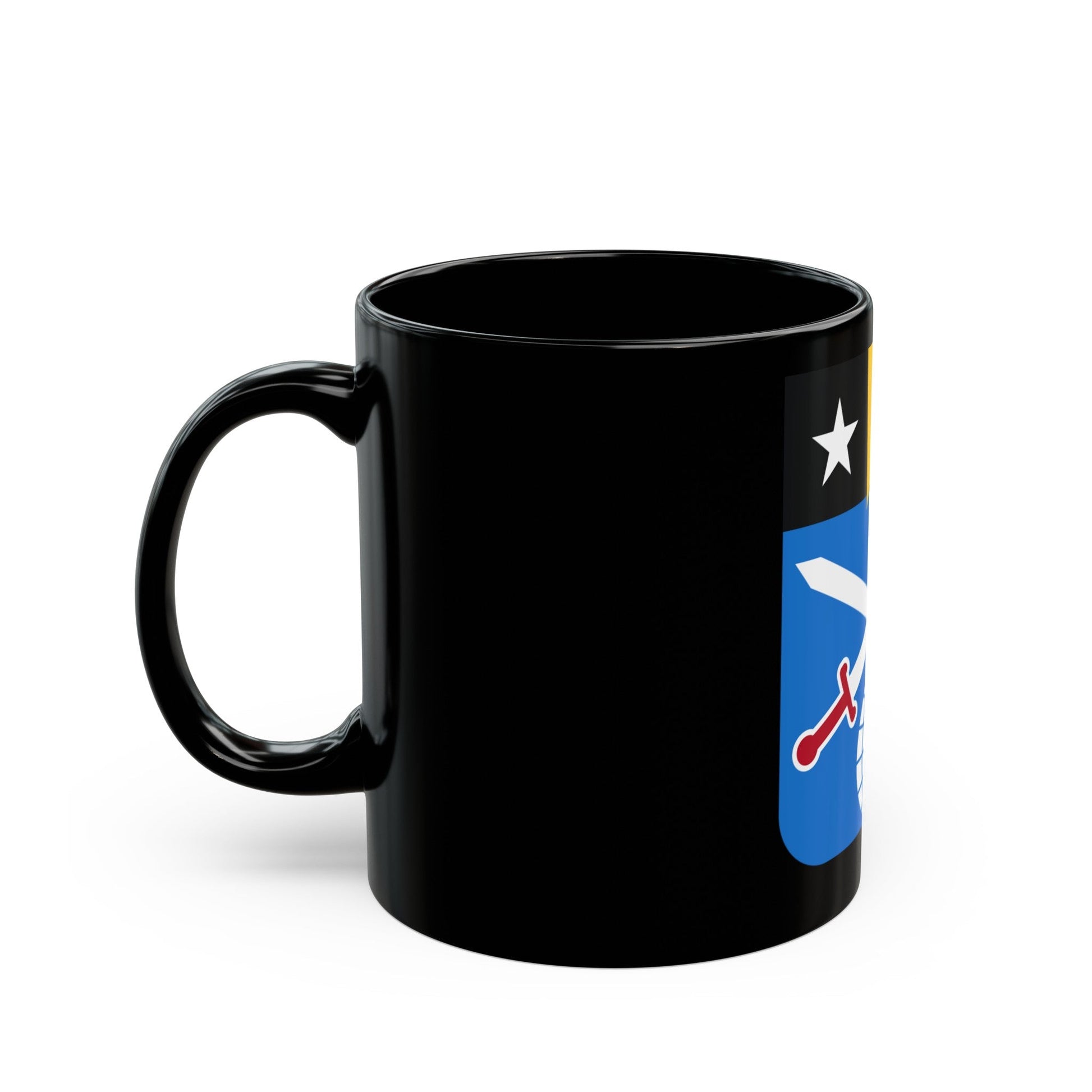 108 Military Intelligence Battalion 2 (U.S. Army) Black Coffee Mug-The Sticker Space