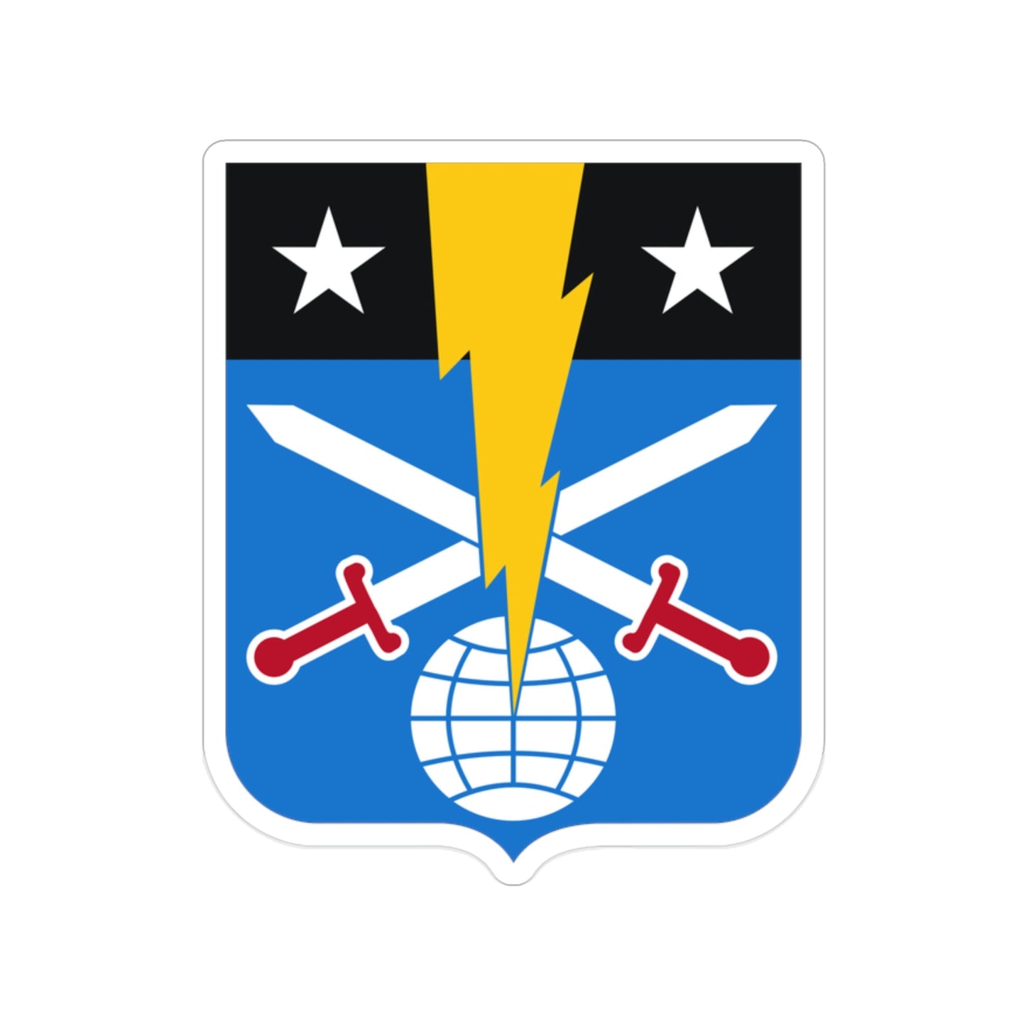 108 Military Intelligence Battalion 2 (U.S. Army) Transparent STICKER Die-Cut Vinyl Decal-2 Inch-The Sticker Space