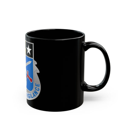 108 Military Intelligence Battalion (U.S. Army) Black Coffee Mug-The Sticker Space