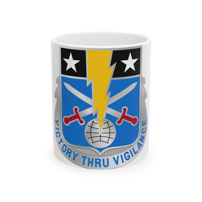 108 Military Intelligence Battalion (U.S. Army) White Coffee Mug-11oz-The Sticker Space