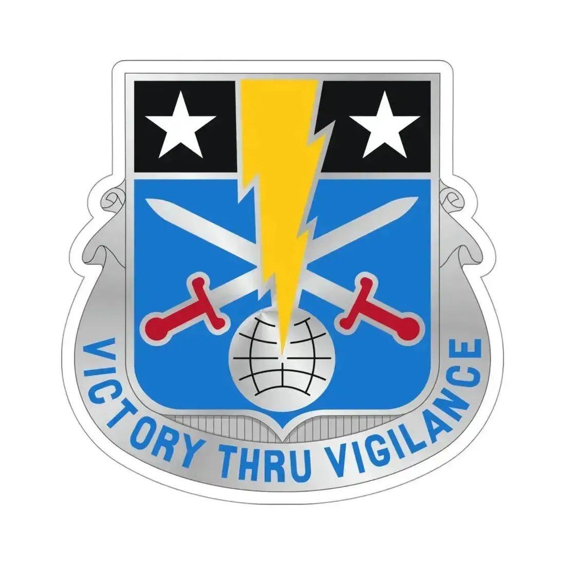 108 Military Intelligence Battalion (U.S. Army) STICKER Vinyl Die-Cut Decal 4 Inch - The Sticker Space