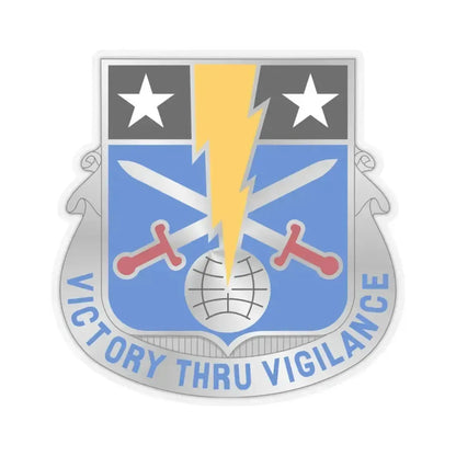 108 Military Intelligence Battalion (U.S. Army) STICKER Vinyl Kiss-Cut Decal 3 Inch Transparent - The Sticker Space
