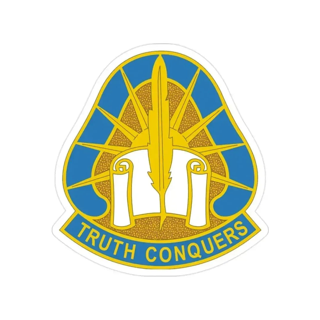 108 Military Intelligence Group (U.S. Army) Transparent STICKER Die-Cut Vinyl Decal 2 Inch - The Sticker Space