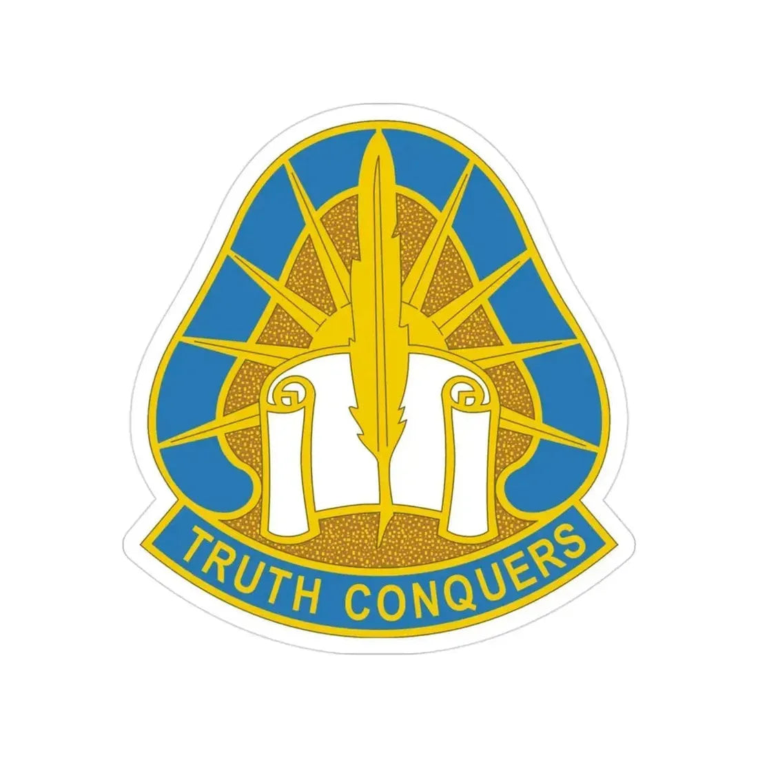 108 Military Intelligence Group (U.S. Army) Transparent STICKER Die-Cut Vinyl Decal 3 Inch - The Sticker Space