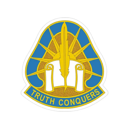 108 Military Intelligence Group (U.S. Army) Transparent STICKER Die-Cut Vinyl Decal 3 Inch - The Sticker Space