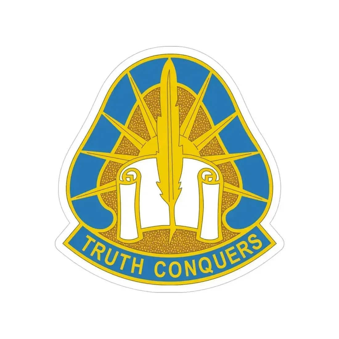 108 Military Intelligence Group (U.S. Army) Transparent STICKER Die-Cut Vinyl Decal 5 Inch - The Sticker Space