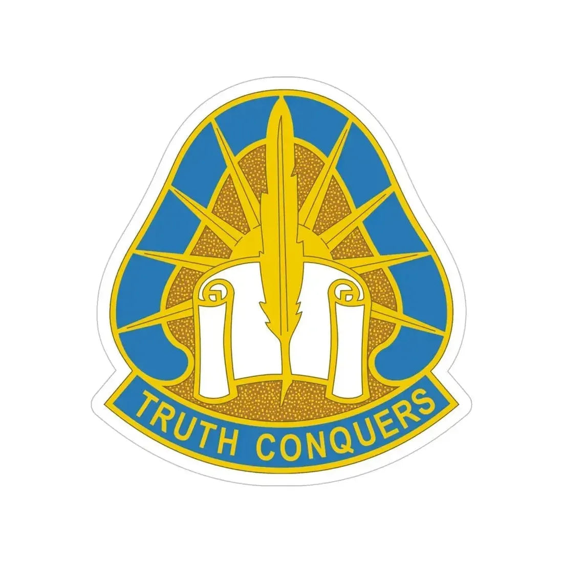 108 Military Intelligence Group (U.S. Army) Transparent STICKER Die-Cut Vinyl Decal - The Sticker Space