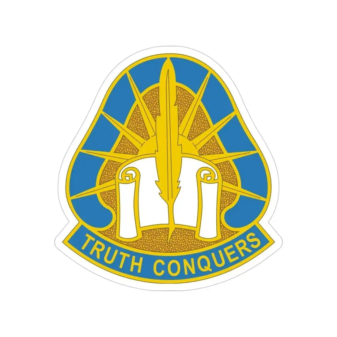 108 Military Intelligence Group (U.S. Army) Transparent STICKER Die-Cut Vinyl Decal - The Sticker Space