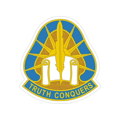 108 Military Intelligence Group (U.S. Army) Transparent STICKER Die-Cut Vinyl Decal - The Sticker Space