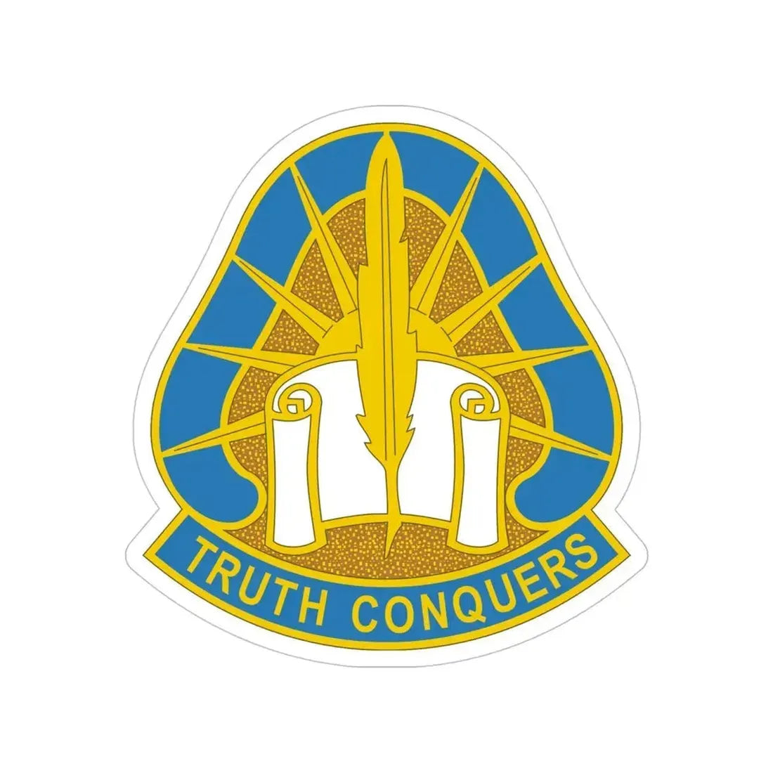 108 Military Intelligence Group (U.S. Army) Transparent STICKER Die-Cut Vinyl Decal - The Sticker Space