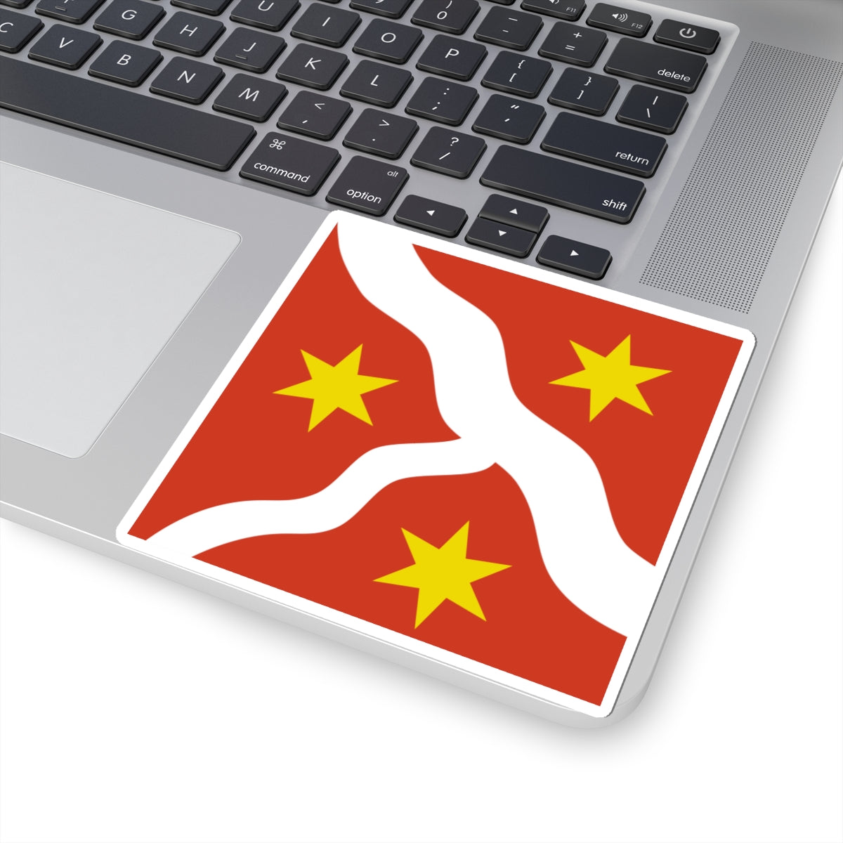 CHE Seebach ZH Flag (Switzerland) STICKER Vinyl Kiss-Cut Decal