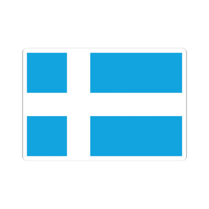 Flag of Calais (France) STICKER Vinyl Kiss-Cut Decal