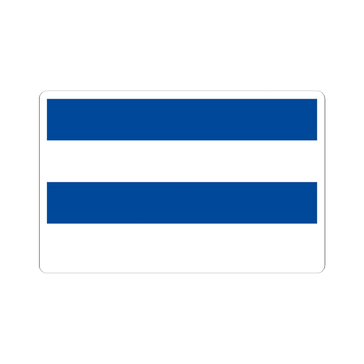 Flag of Oslo 1924 (Norway) STICKER Vinyl Kiss-Cut Decal