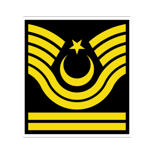 Army TUR OR 07 1 (Turkey) (Military Rank) STICKER Vinyl Kiss-Cut Decal